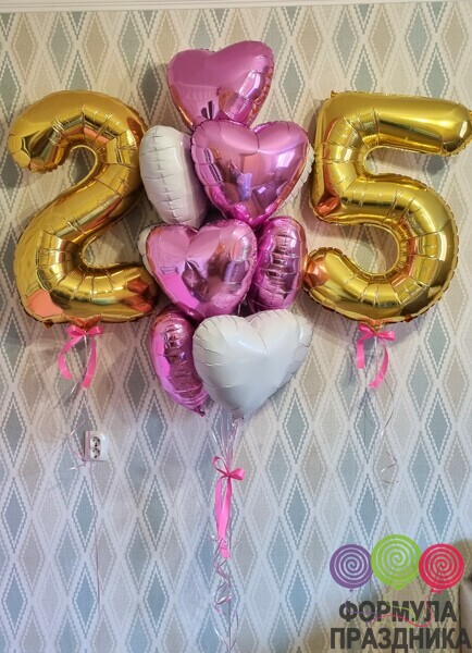 Шары на 25 лет №633